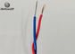 PVC Stranded K Type Thermocouple Wire With Stranded Conductor Custom Service