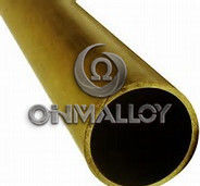 ASTM標準的なC72900は給湯装置のための基づいた合金の真鍮の管/管を銅張りにします
