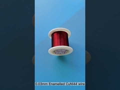 0.03mm Enamelled CuNi44 wire