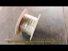 KX-FG-FG-SSB 0.5mm2 丸い形状の熱電偶延長ケーブル
