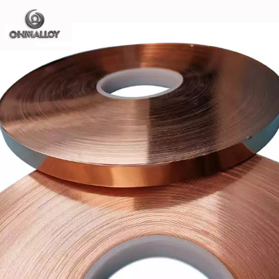 C11000/T2 Copper C1100 C101foil 0.1mm*56.6mm 99.9% Pure Copper Strip For The Barometer Spring