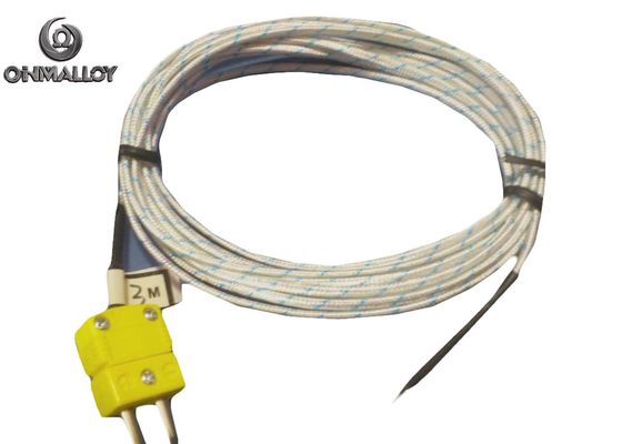 K Type Min Thermocouple Probe Sensor with Wire Cable